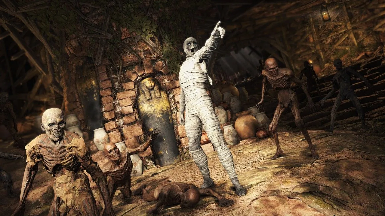 Strange Brigade character selection screen