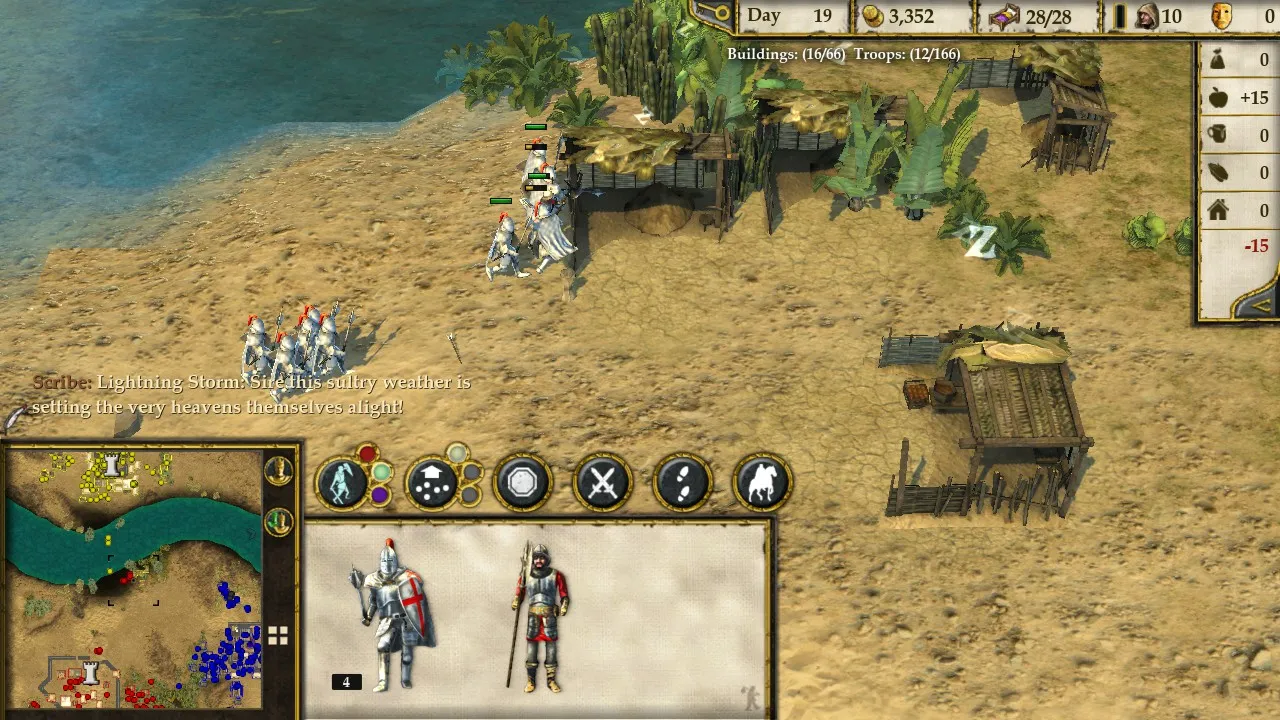 Stronghold Crusader 2 Close-up of Buildings