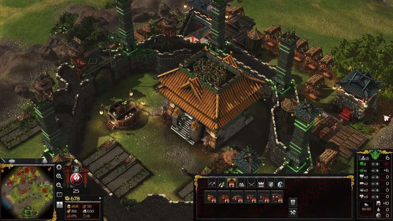 Stronghold: Warlords - Economy Management