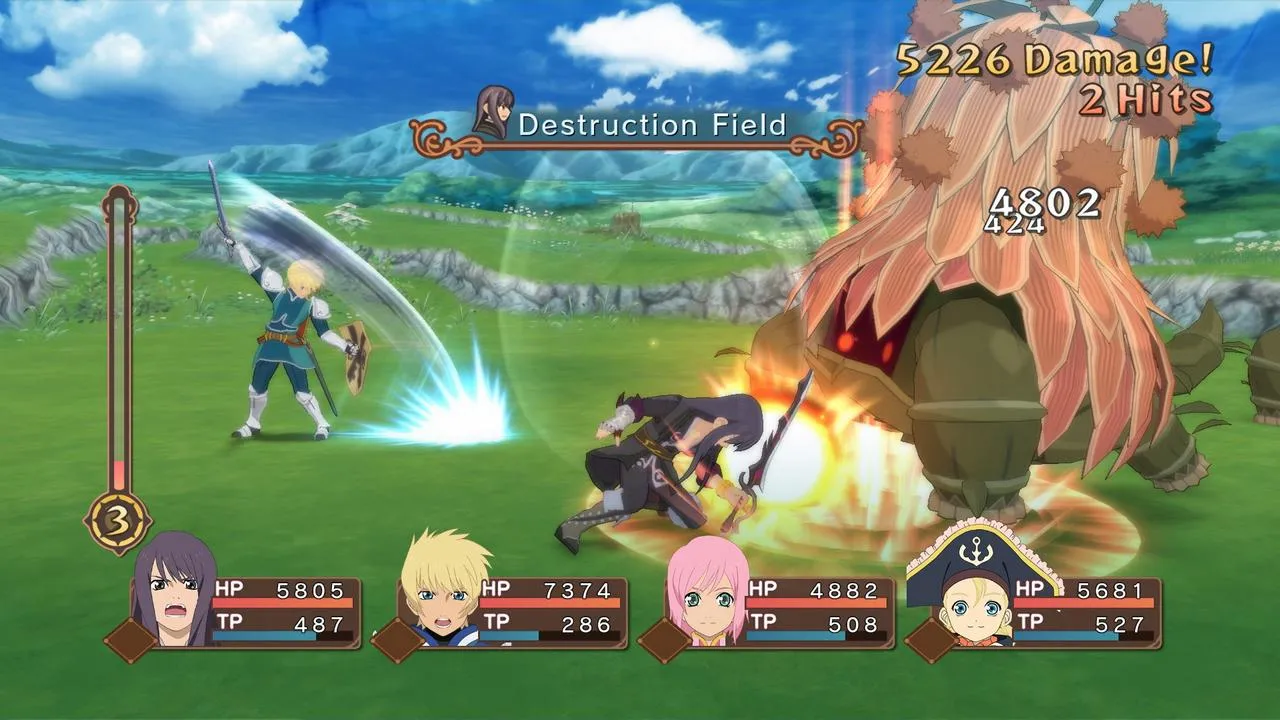 Tales of Vesperia Battle System