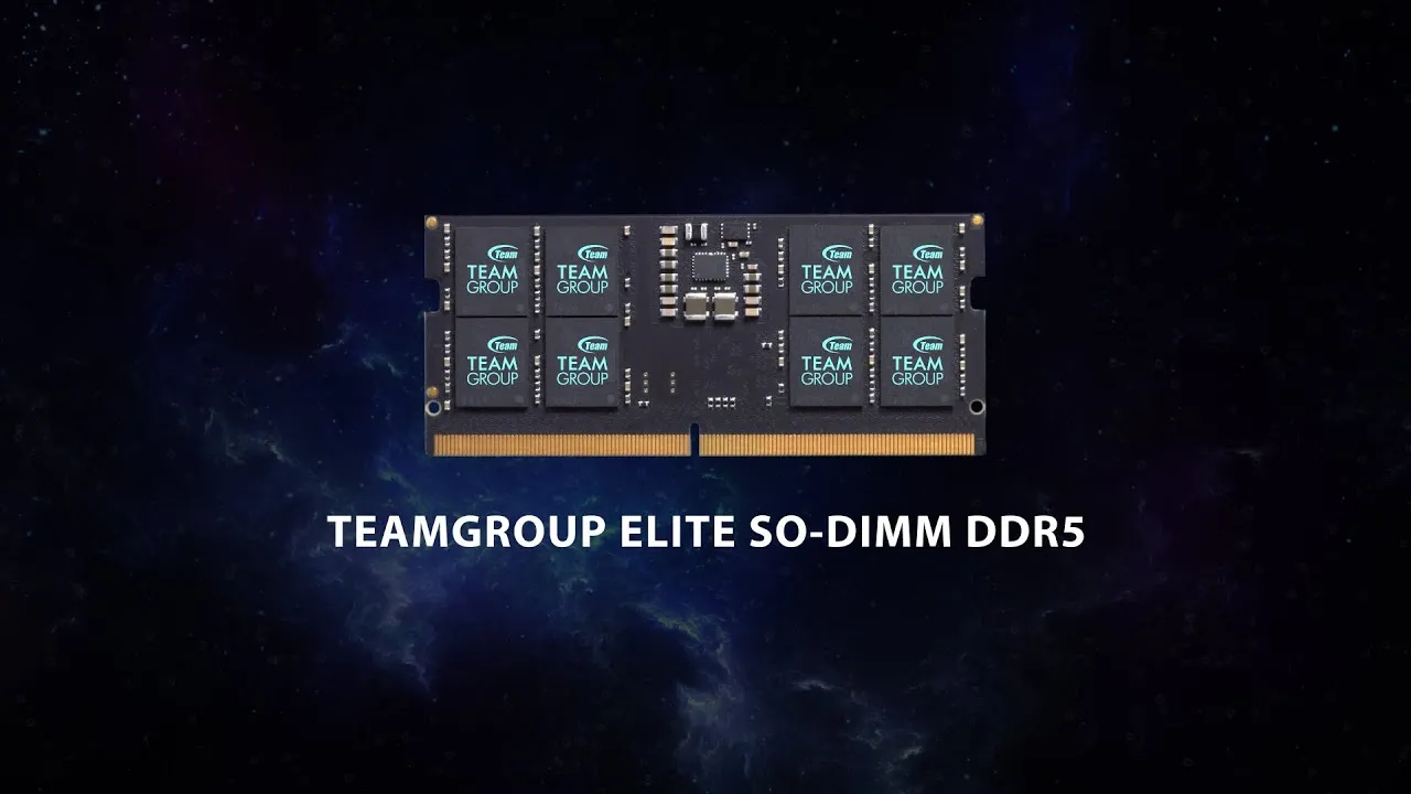 TEAMGROUP ra mắt ELITE SO-DIMM DDR5 cho laptop - Tin Gaming Gear