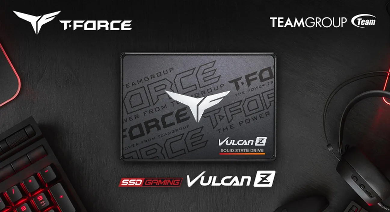 TEAMGROUP trình làng ổ SSD T-FORCE VULCAN Z SATA - Tin Gaming Gear