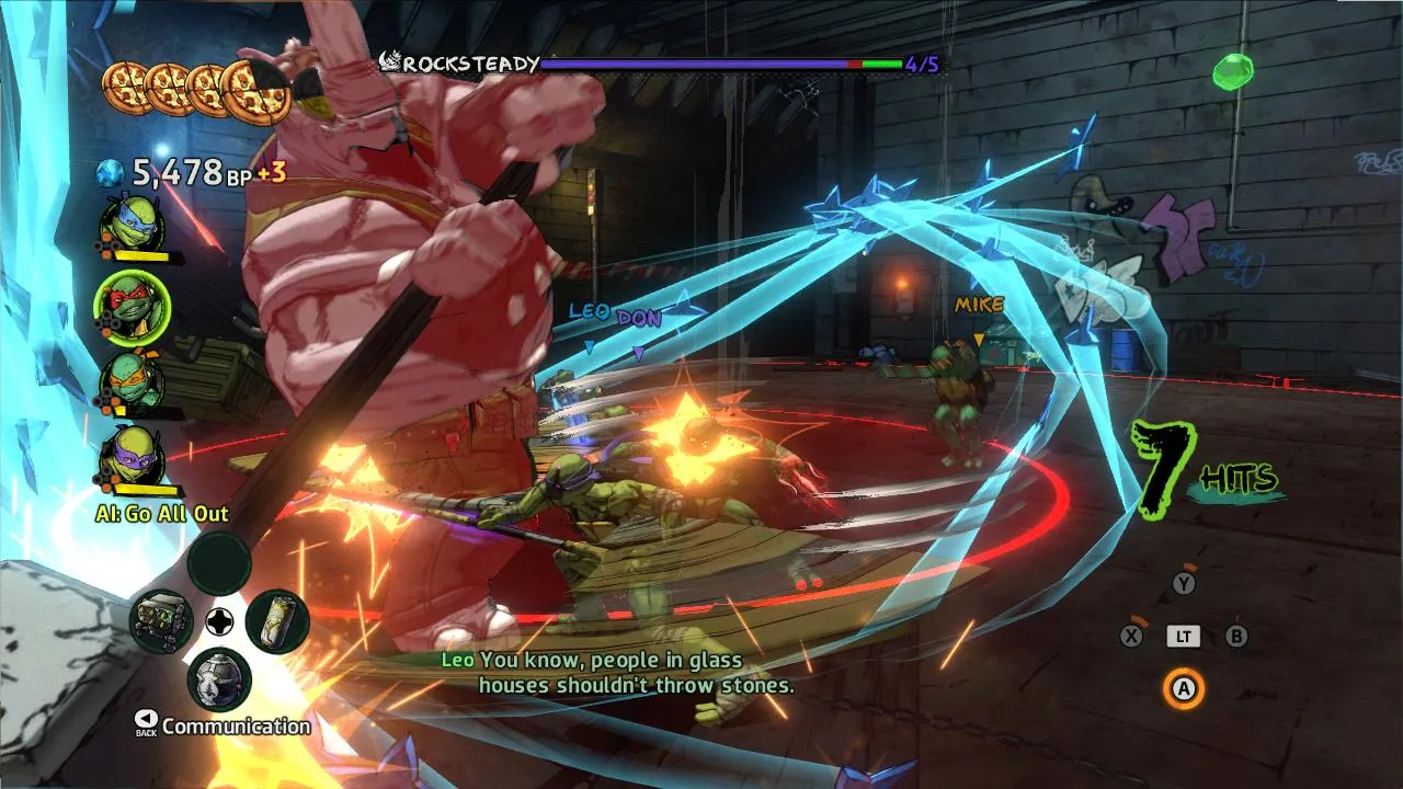 Teenage Mutant Ninja Turtles: Mutants in Manhattan - In-Game