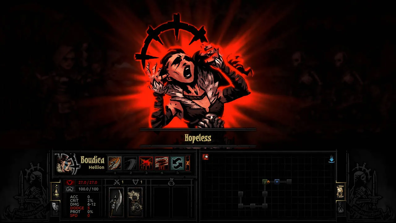 The Ancestor's estate in Darkest Dungeon