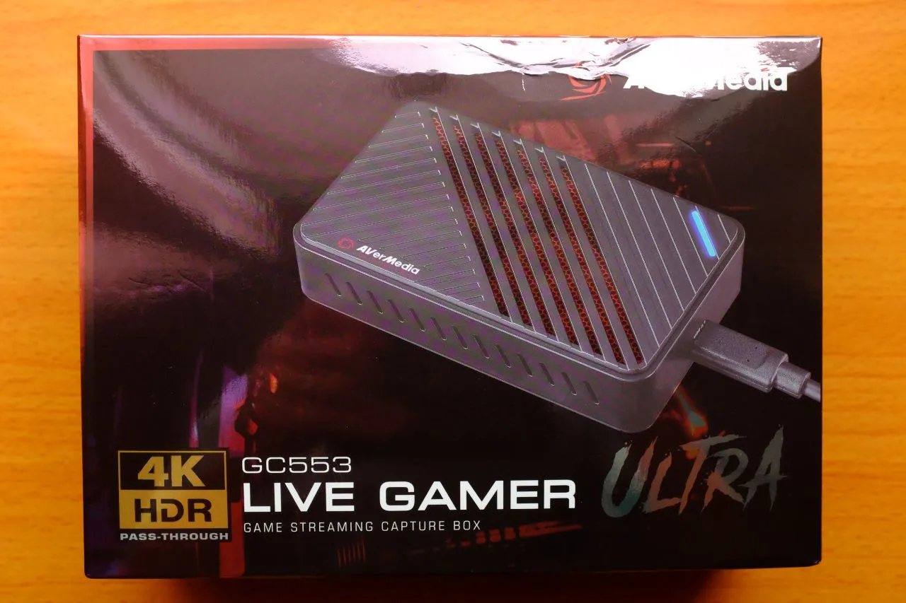 The AVerMedia Live Gamer Ultra GC553 capture card