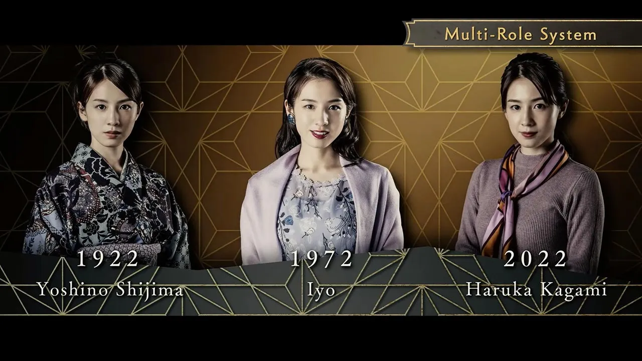 The changing roles of the actors throughout the game