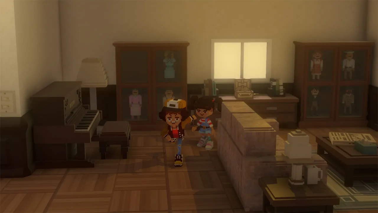 The game lacks modern features like a map or quest log.