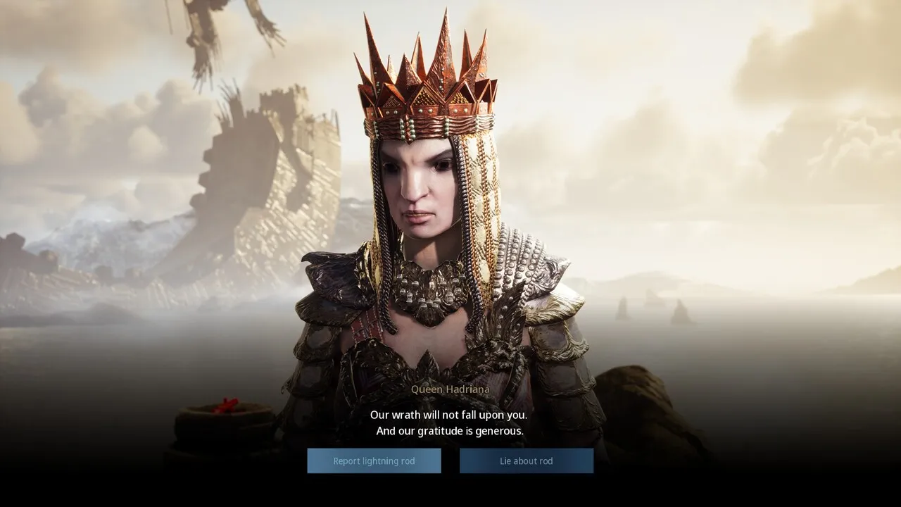 The Last Oricru gameplay screenshot showcasing the environment and the player character.