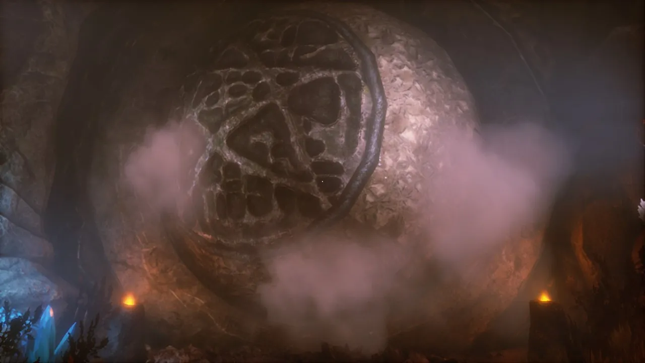 The main menu of Conarium