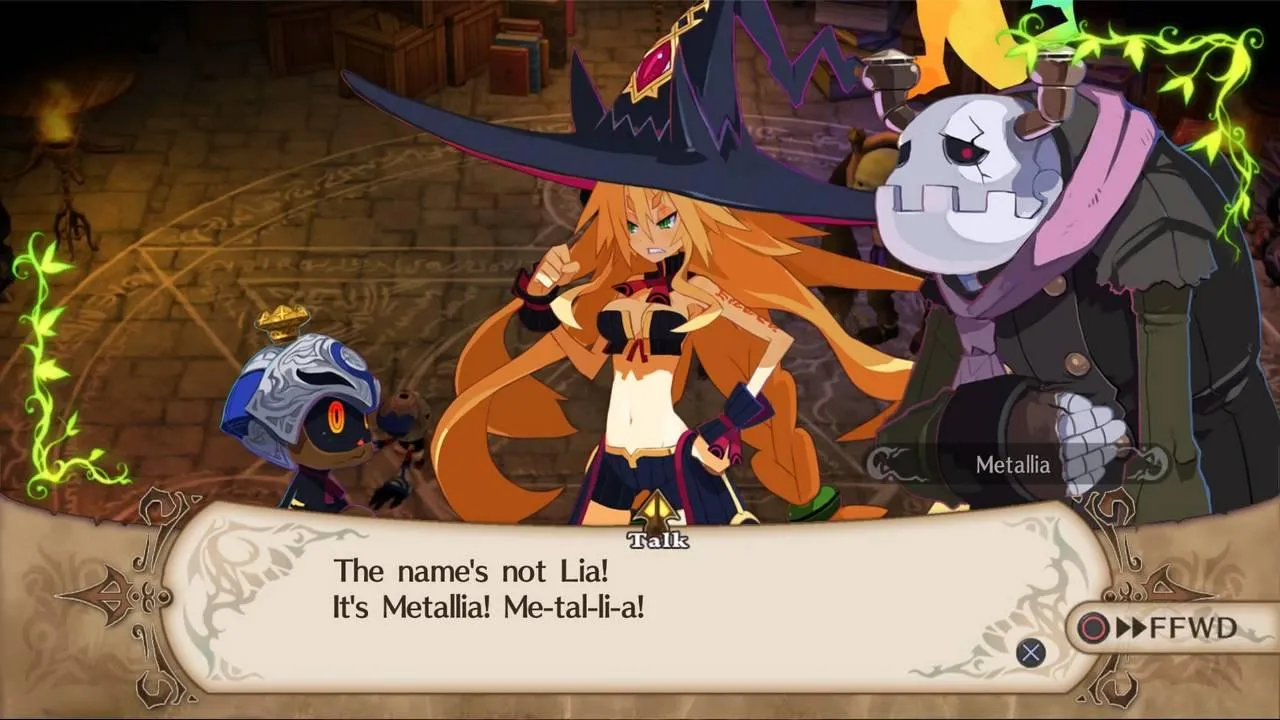 The Witch and the Hundred Knight: Revival Edition - Screenshot of Tower of Illusion gameplay