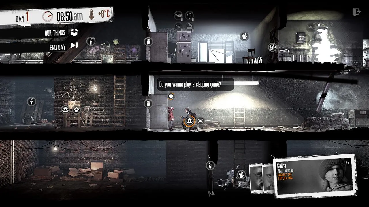 This War of Mine: The Little Ones - A child drawing