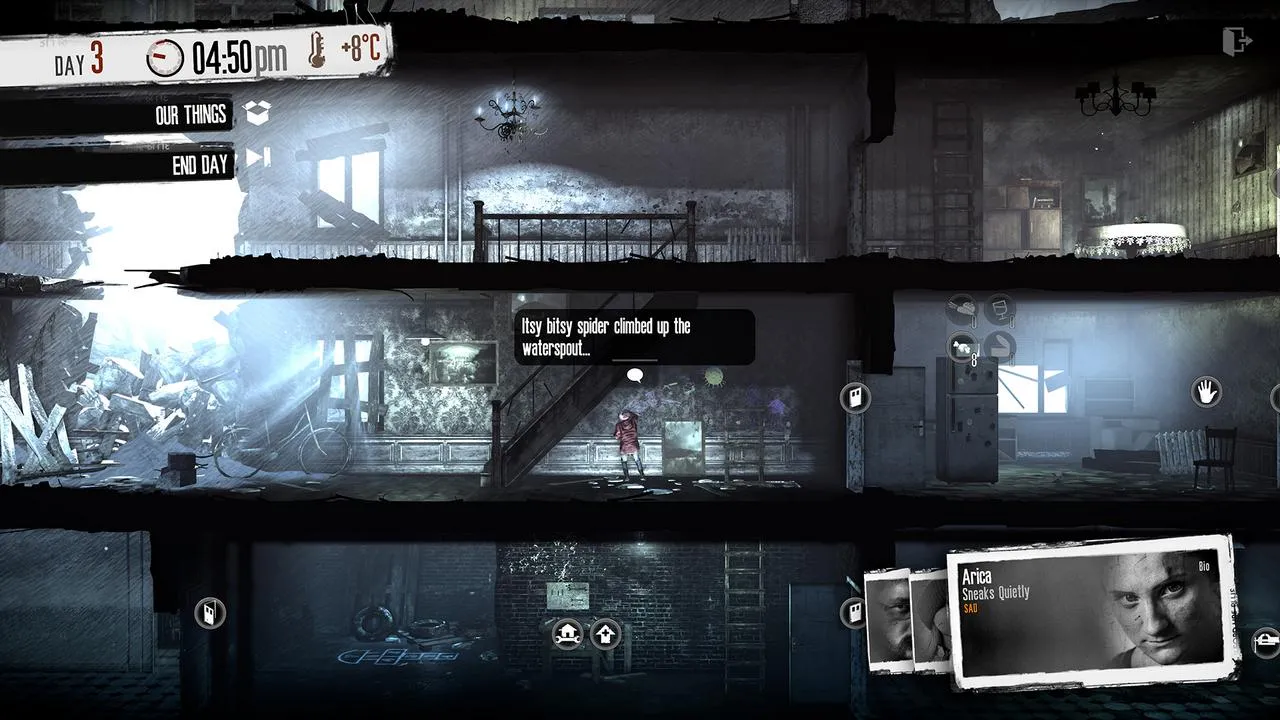 This War of Mine: The Little Ones - Children playing
