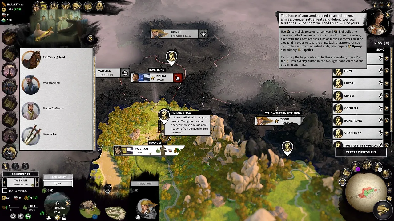 Total War: Three Kingdoms - Resource Management