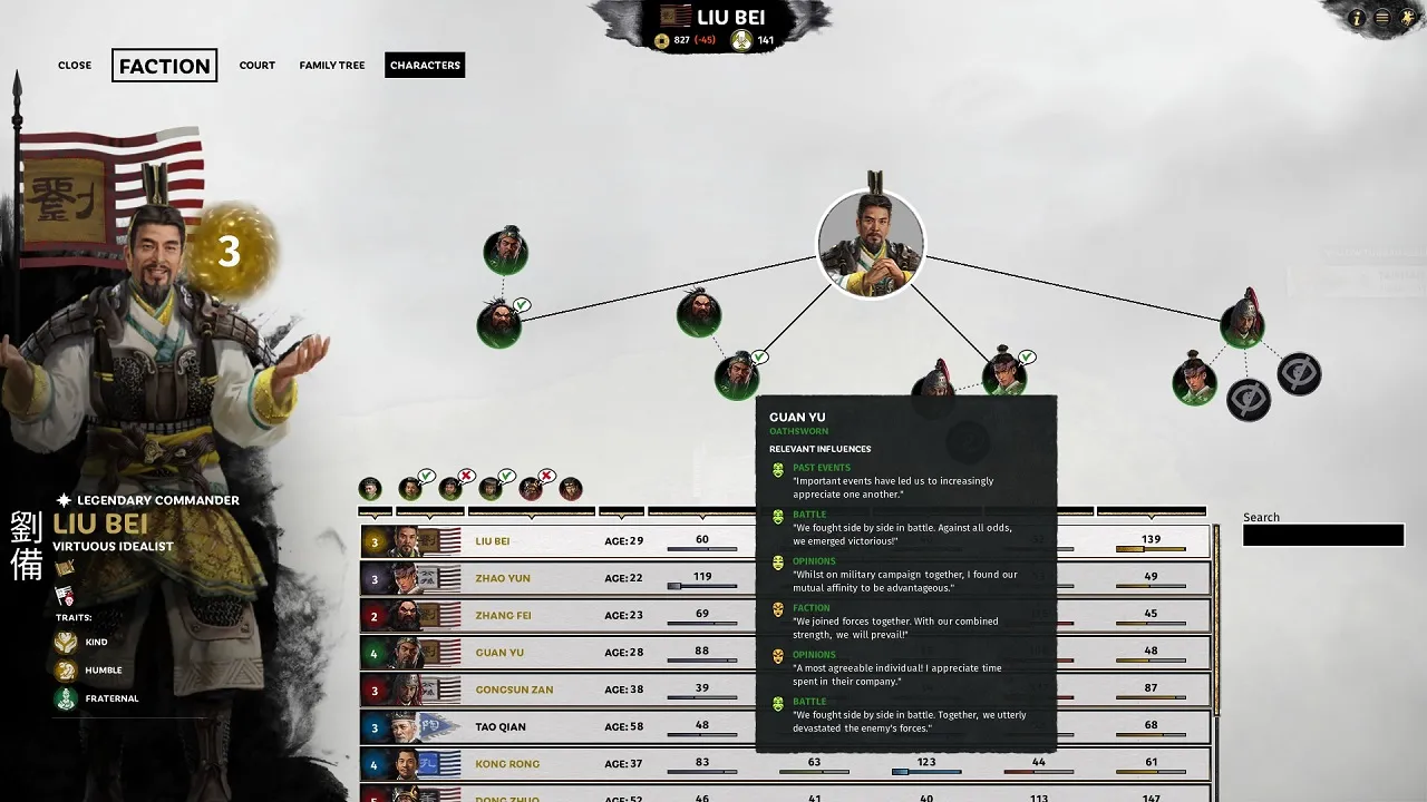 Total War: Three Kingdoms - Romance Mode Impact