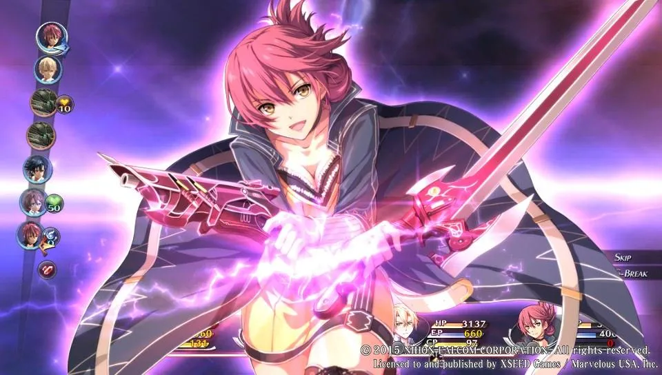 Trails of Cold Steel screenshot showcasing graphics