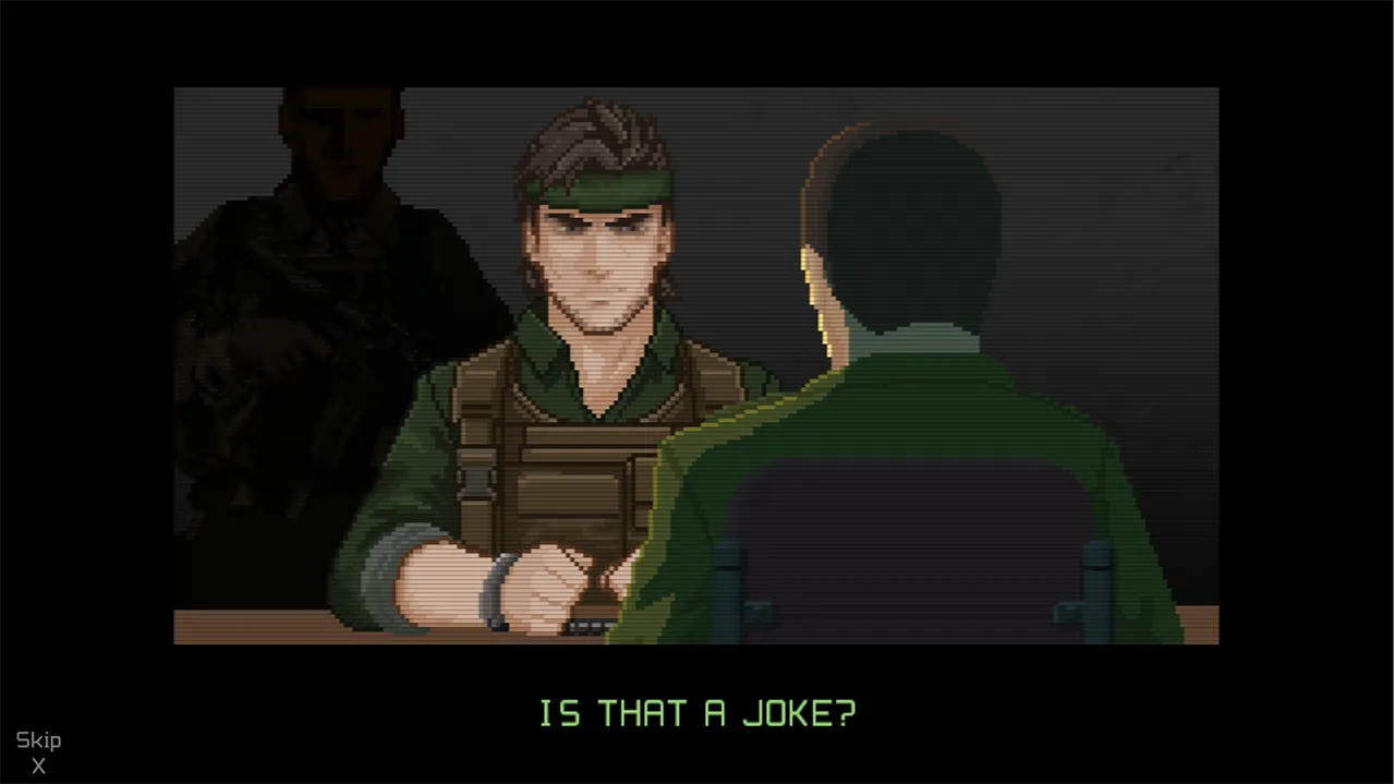 UnMetal dialogue choices