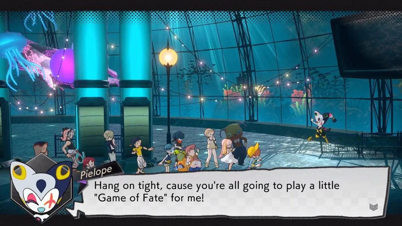 World’s End Club Screenshot displaying the platforming gameplay