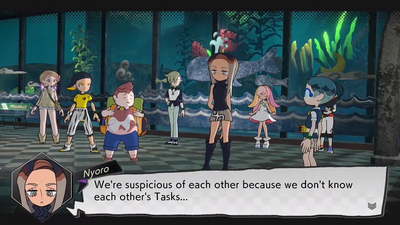 World’s End Club Screenshot featuring the main character, Reycho