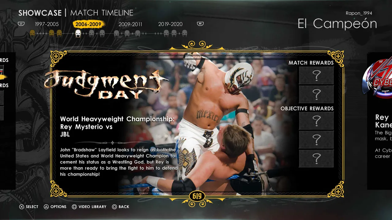 WWE 2K22 MyRise
