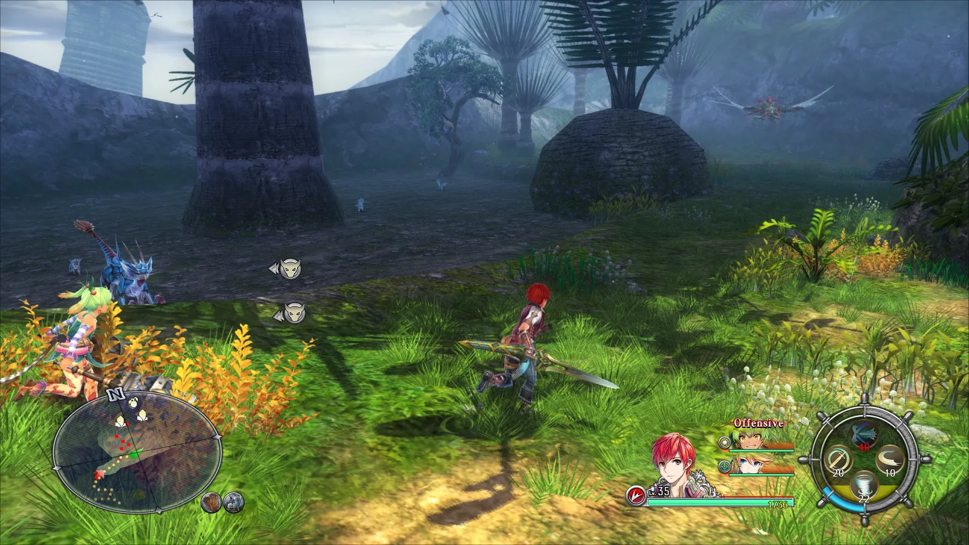 Ys VIII: Lacrimosa of DANA - Exploring the Island